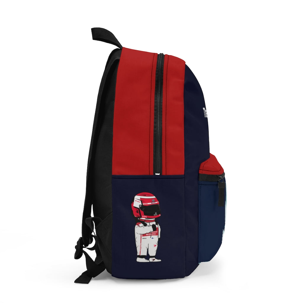The Iceman Type 2 Backpack - Navy & Red