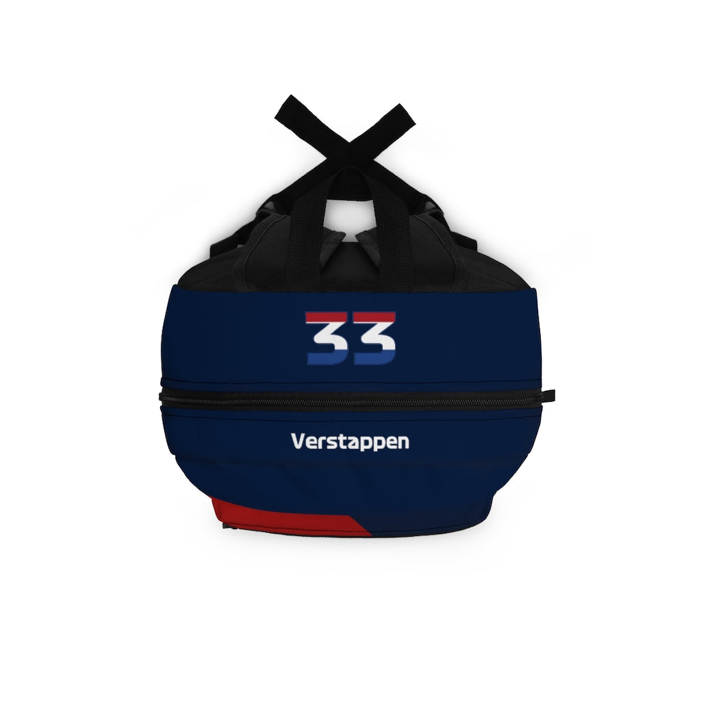 Max Verstappen Race Suit Type 2 Backpack - RBR Colors