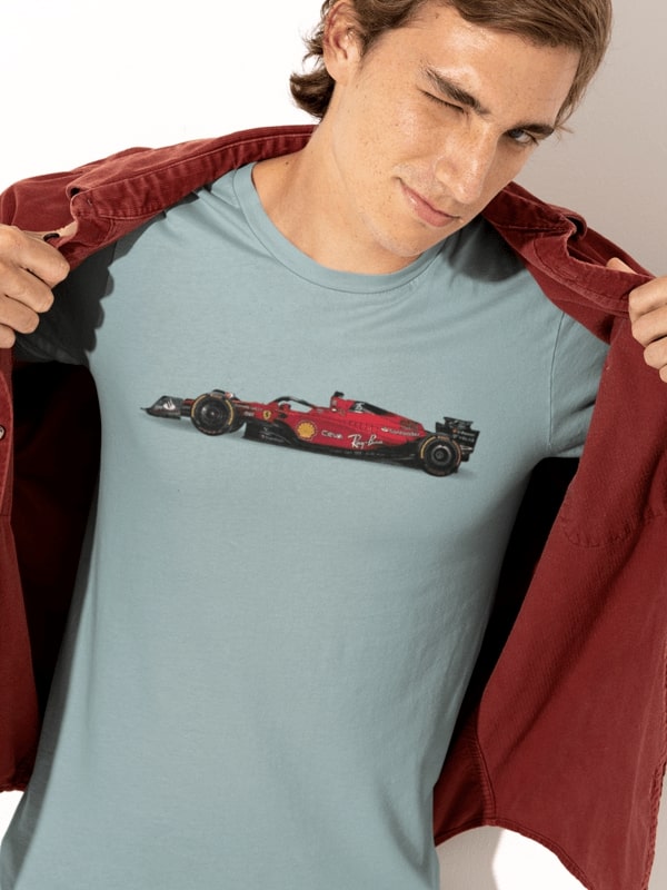 Carlos Sainz' 2022 Ferrari F1-75 T-Shirt