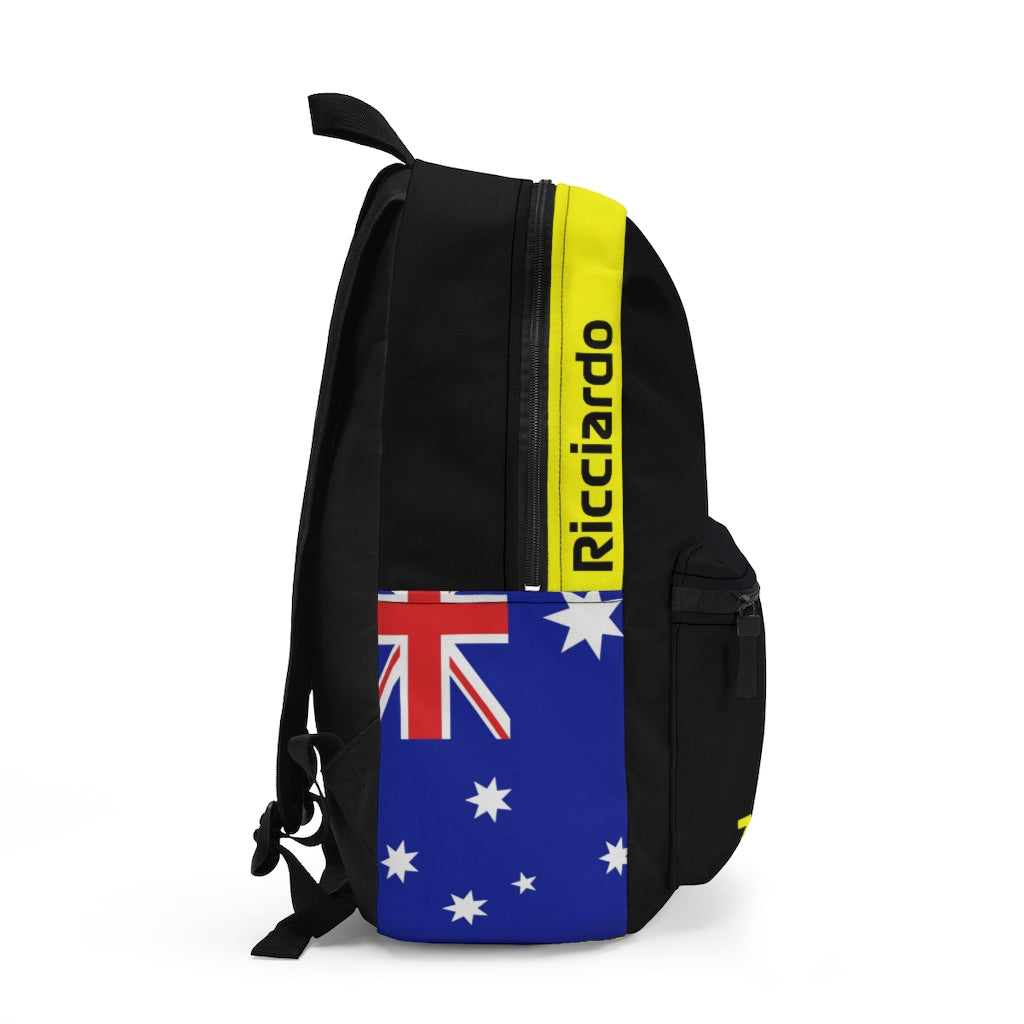 Daniel Ricciardo Backpack Type 2 - Black & Yellow