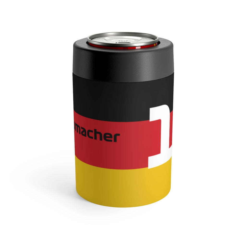 Michael Schumacher Beer Can Insulator - German Flag