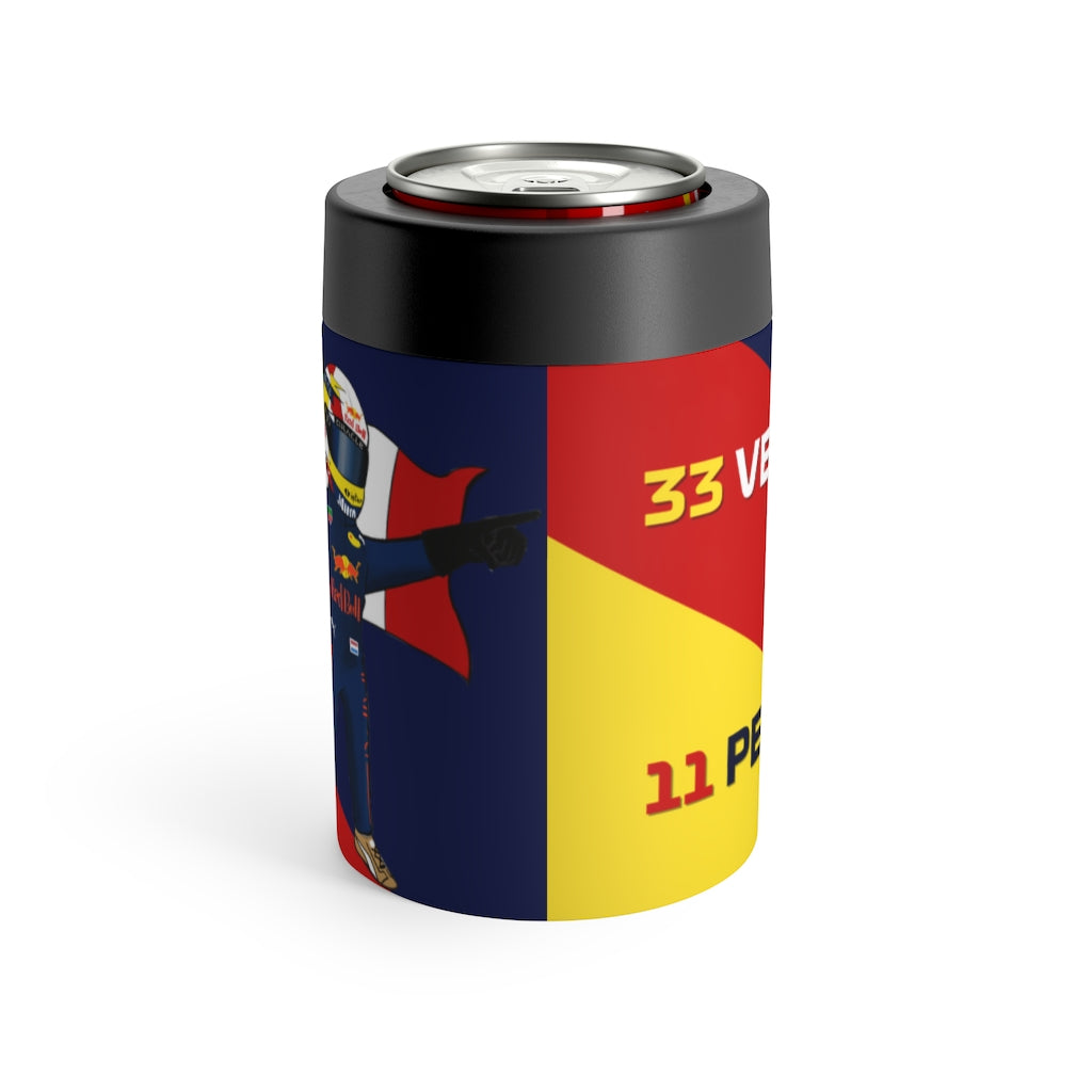Red Bull Colors and Max Beer Can Insulator