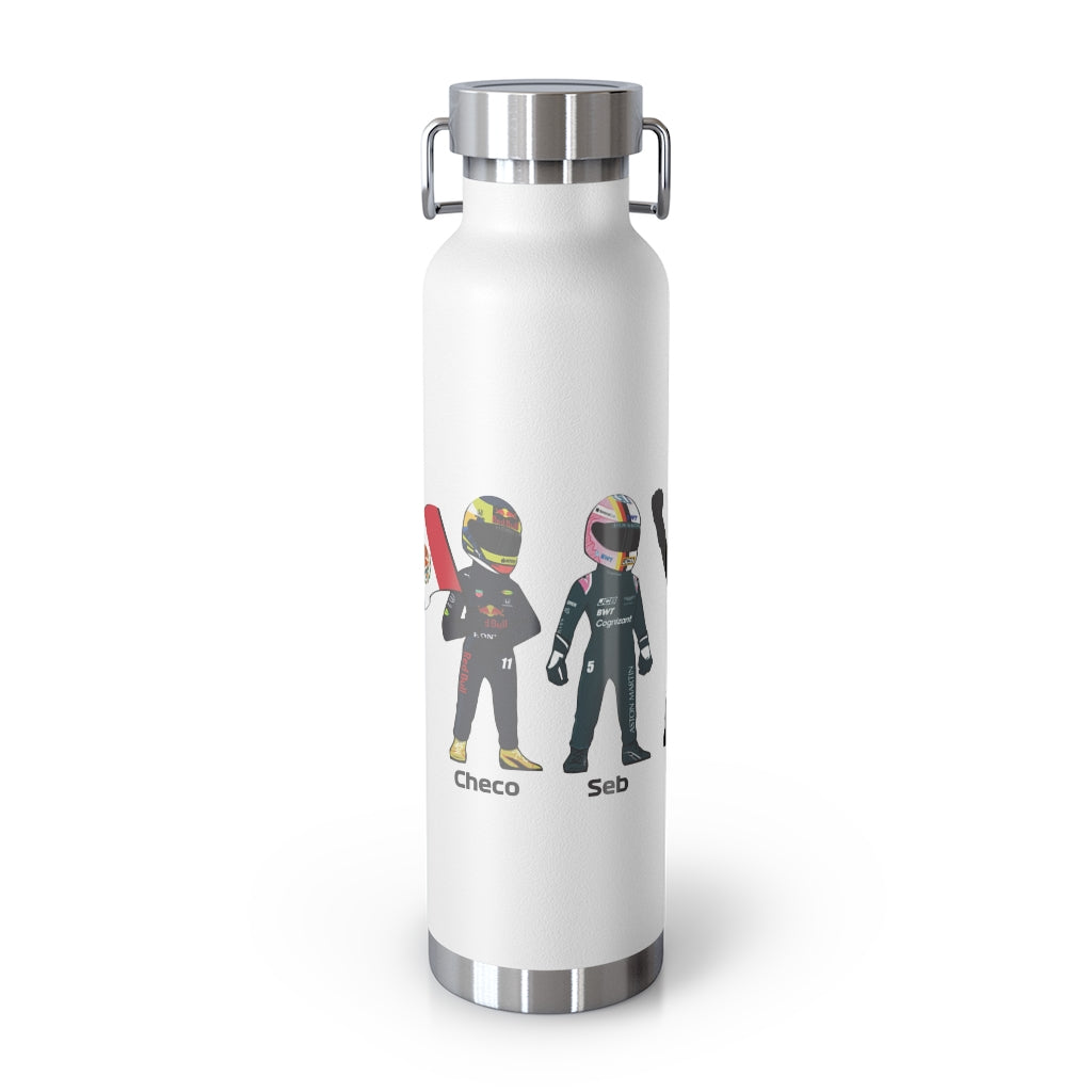 Custom Vacuum Insulated Bottle with Your Choice of 5 Drivers
