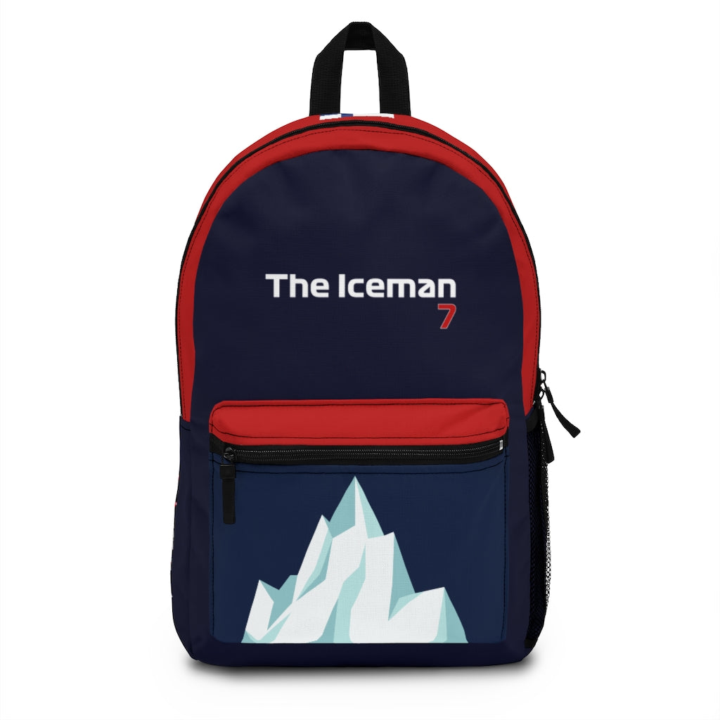 The Iceman Type 2 Backpack - Navy & Red
