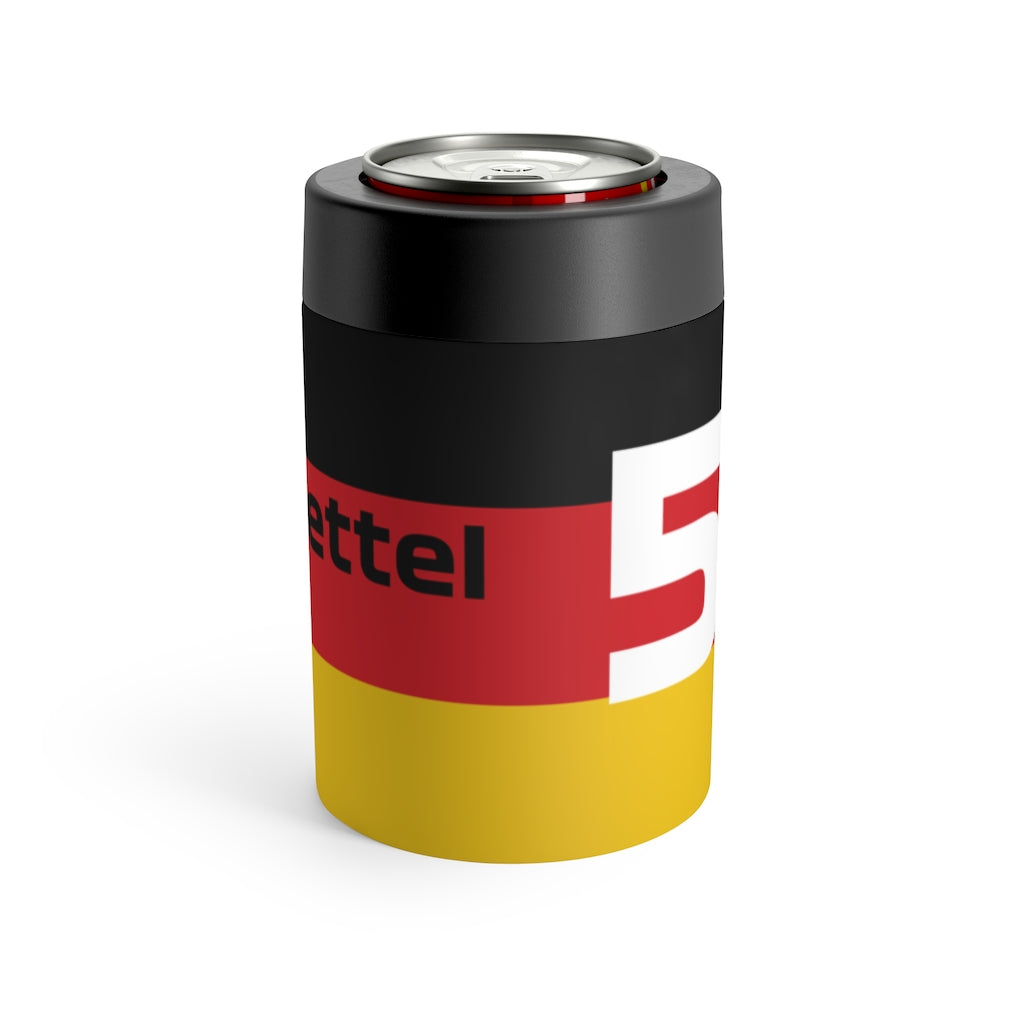 Sebastian Vettel Stainless Steel Beer Can Insulator - German Flag