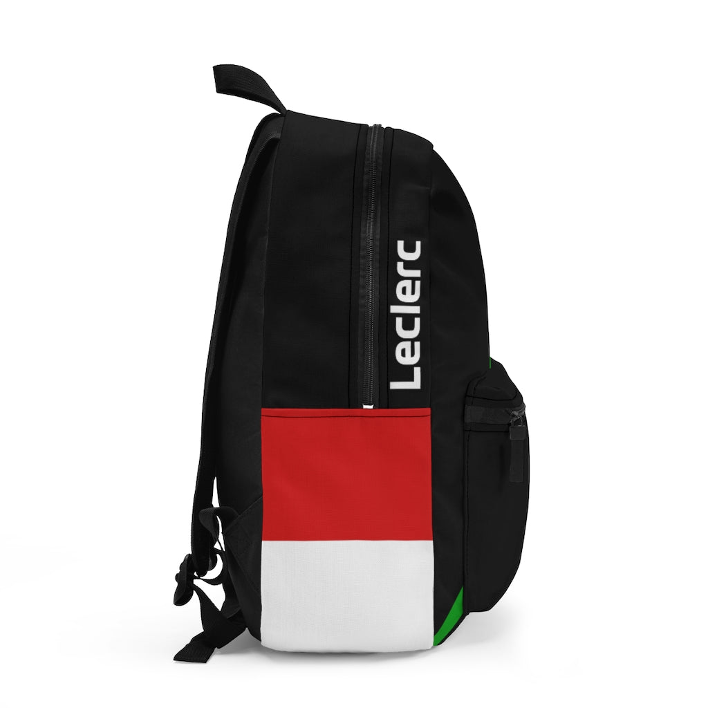 Charles Leclerc Type 2 Backpack - Black With Italian Flag