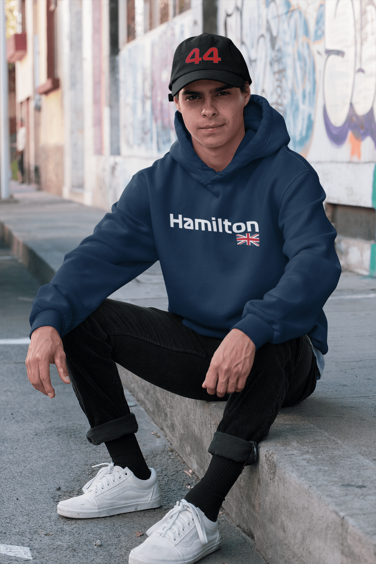 Hamilton Union Jack Hooded Sweatshirt