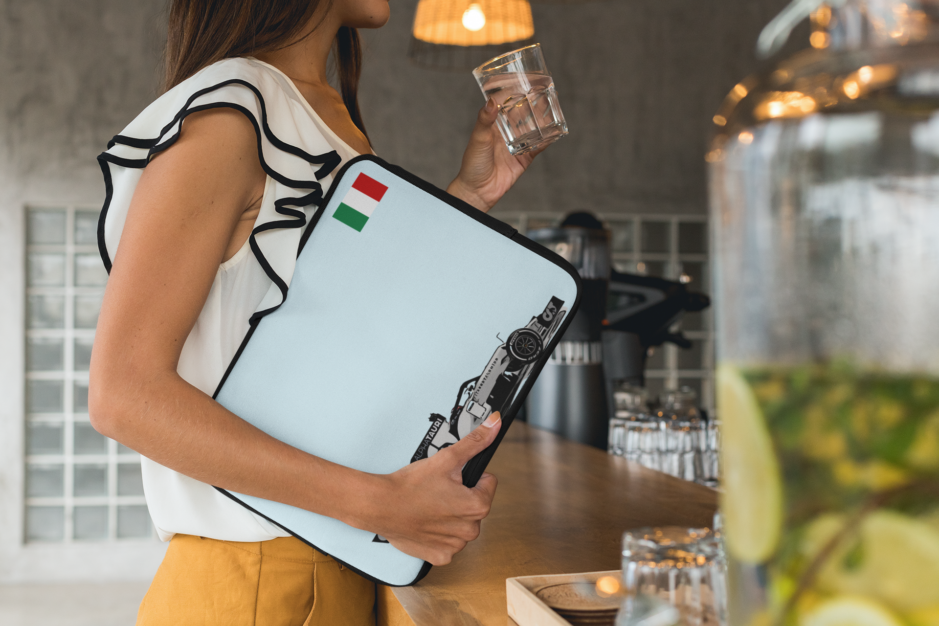 Alpha Tauri 2020 Livery Design Laptop Sleeve