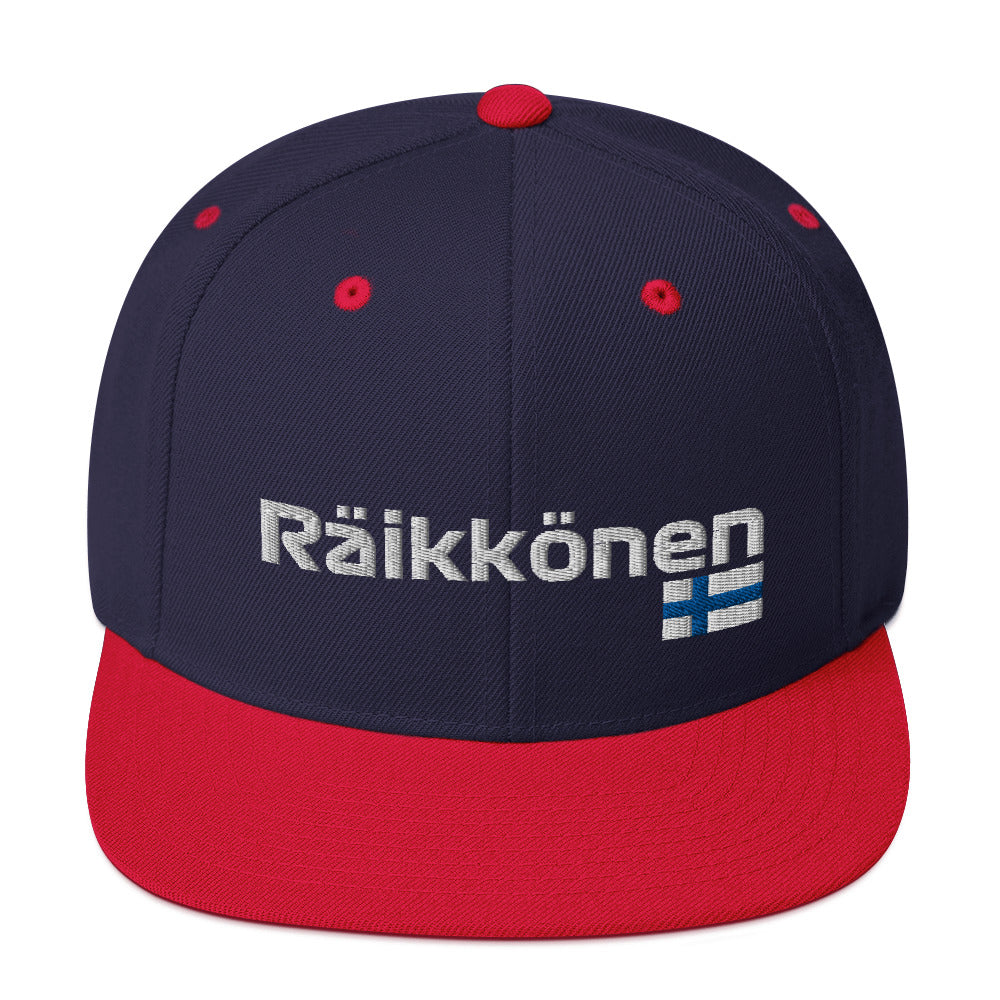 Räikkönen with Finnish Flag Hat