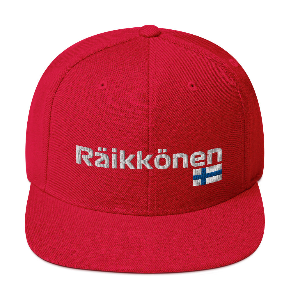 Räikkönen with Finnish Flag Hat