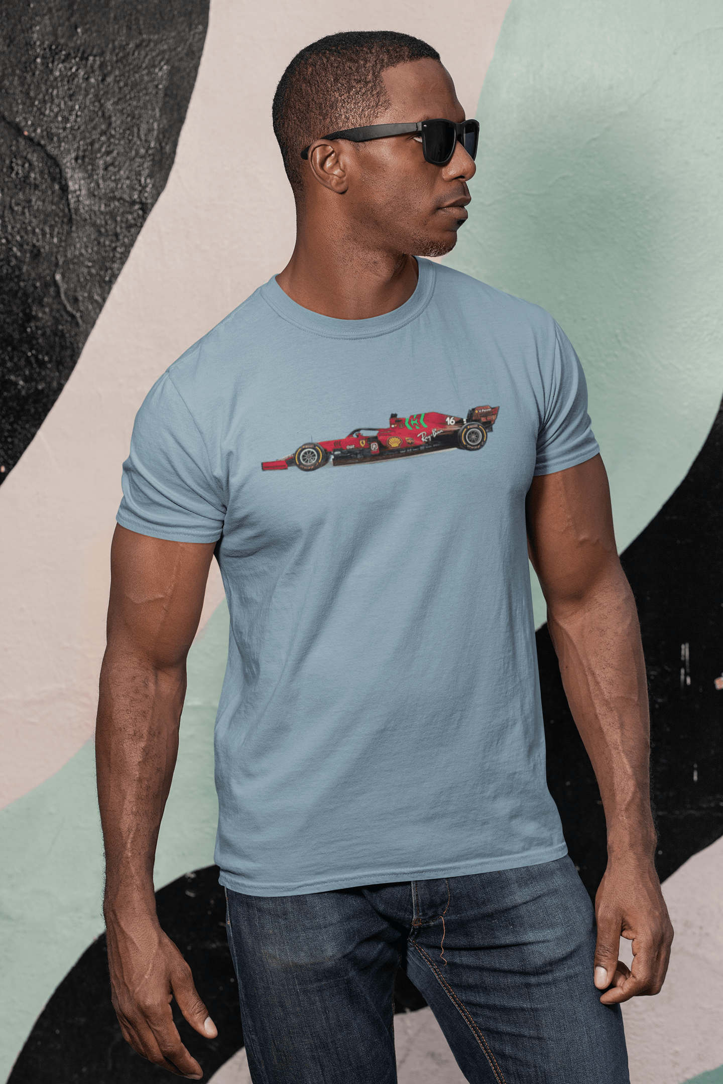 Scuderia Ferrari Sf21 Formula 1 Charles Leclerc T-Shirt 
