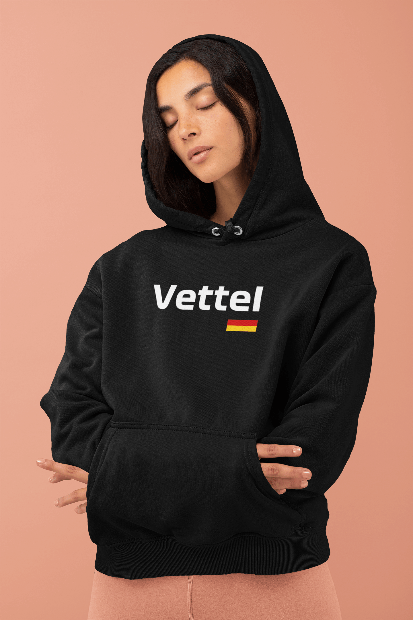 Vettel German Flag Hooded Sweatshirt