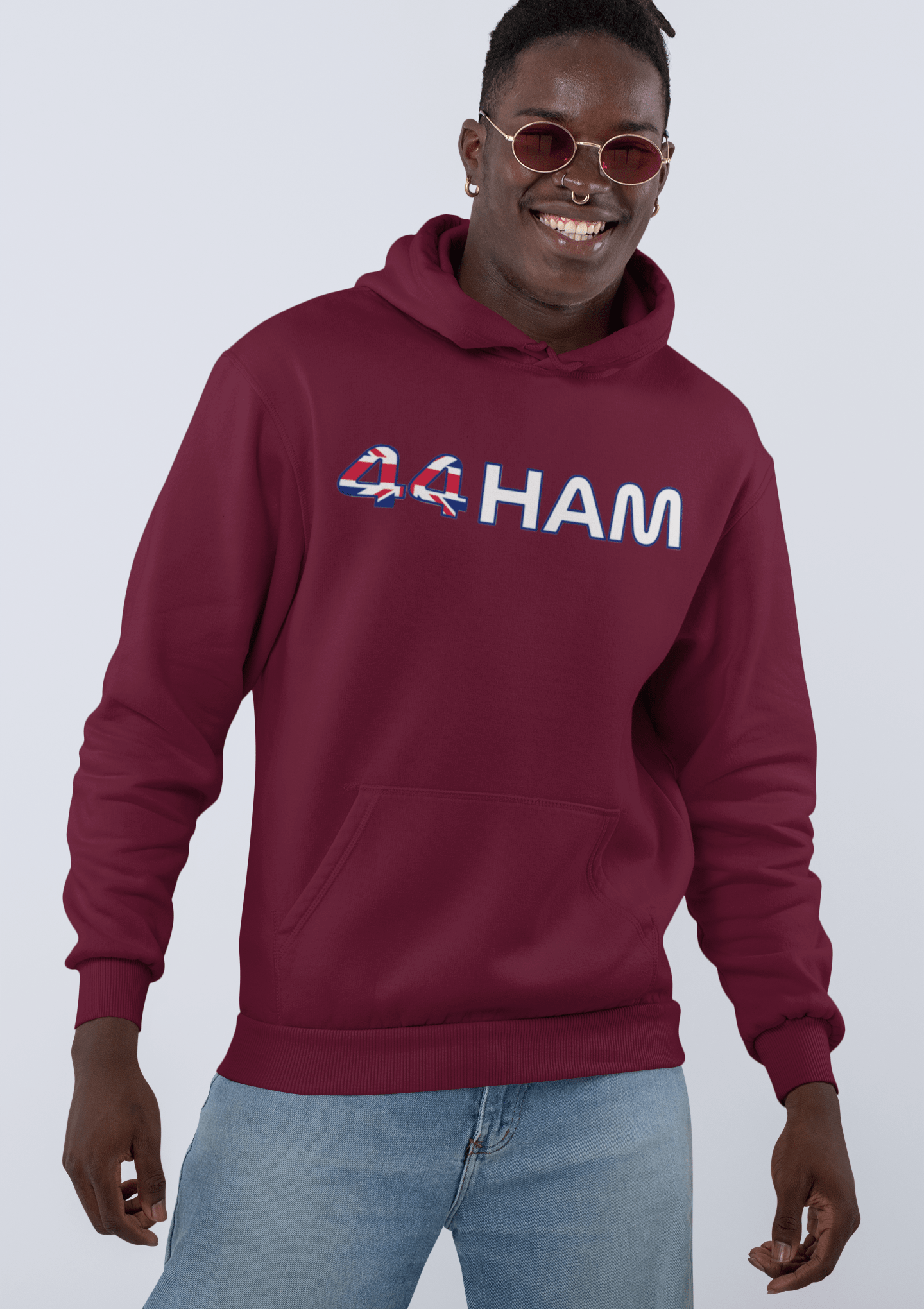 44 Ham Lewis Hamilton Hooded Sweatshirt